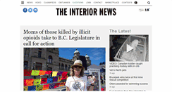 Desktop Screenshot of interior-news.com
